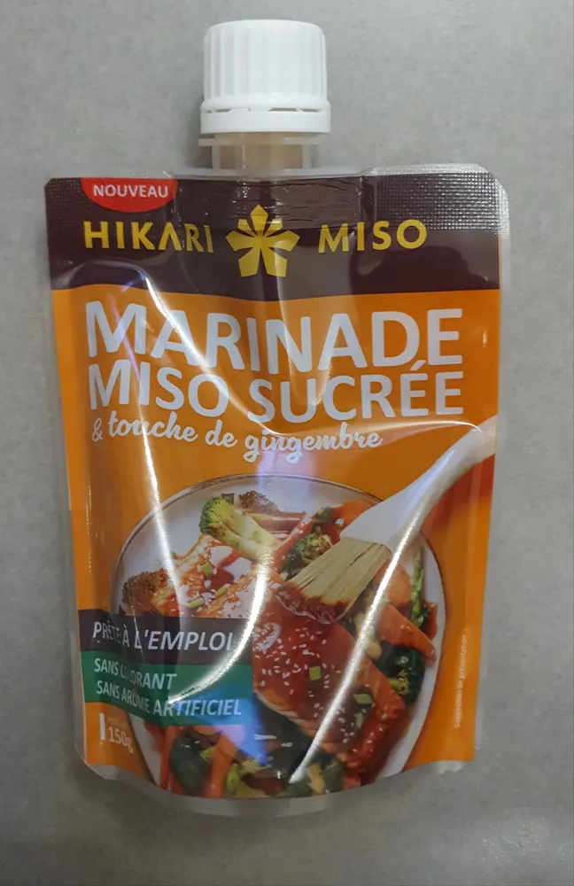 Marinade miso sucrée