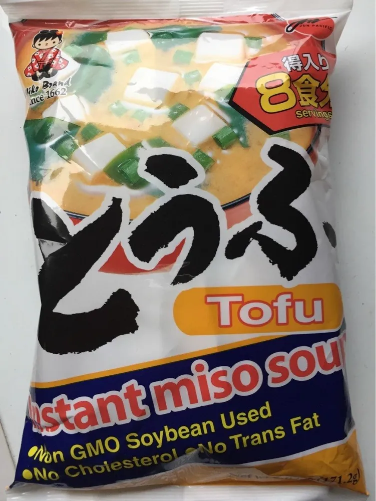 Instant miso soup tofu