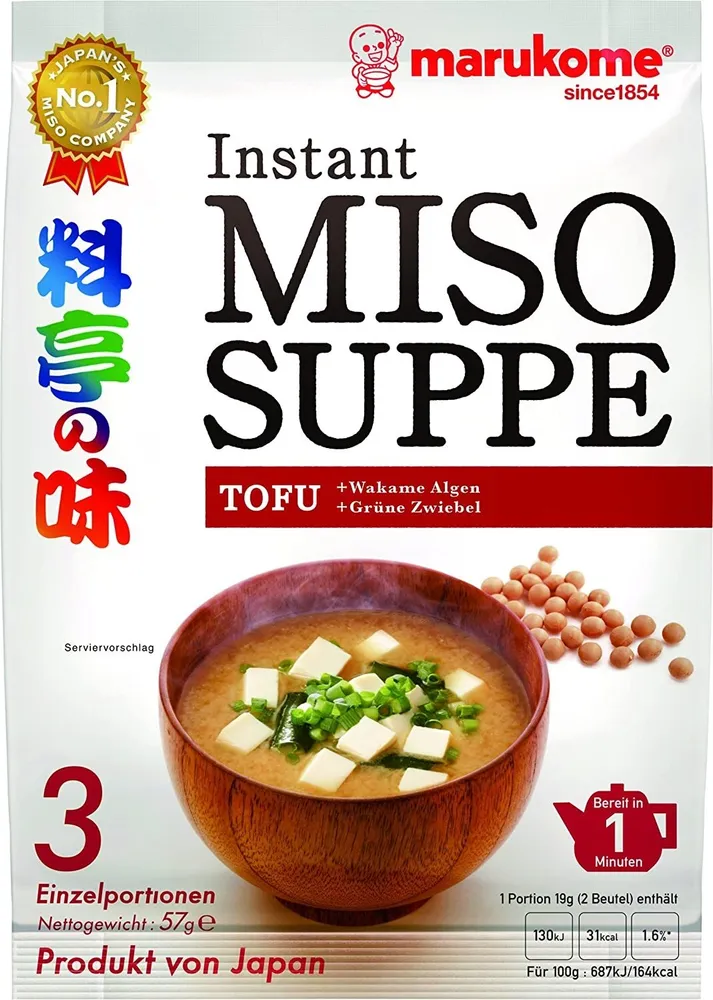 Instant Miso Suppe Tofu