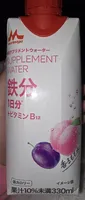 Supplement Water - Peach Iron