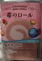 Japanese Strawberry Roll Cake