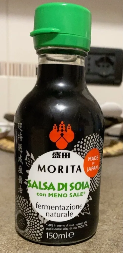 Salsa di soia con meno sale