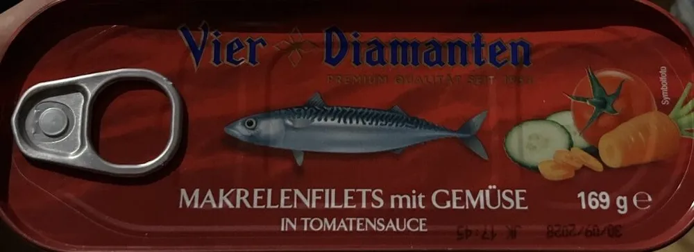 Markrelenfilets mit Gemüse