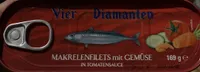 Markrelenfilets mit Gemüse