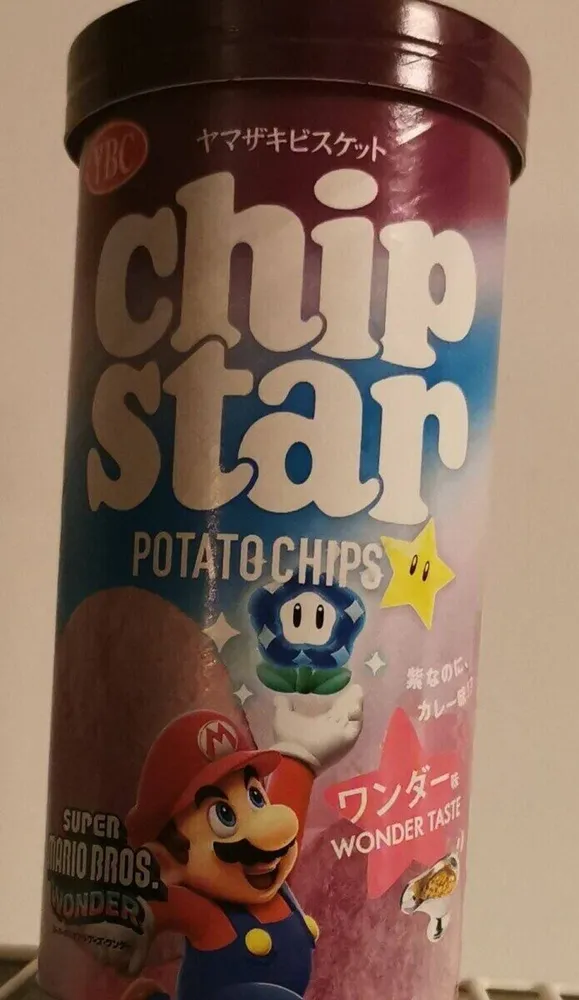 Super Mario bros potato chips, wondertaste