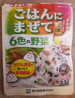 Assaisonnement pour onigiri 6 légumes