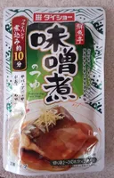 Simmered fish sauce miso