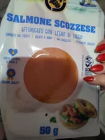 Salmone scozzese affumicato con legno di faggio