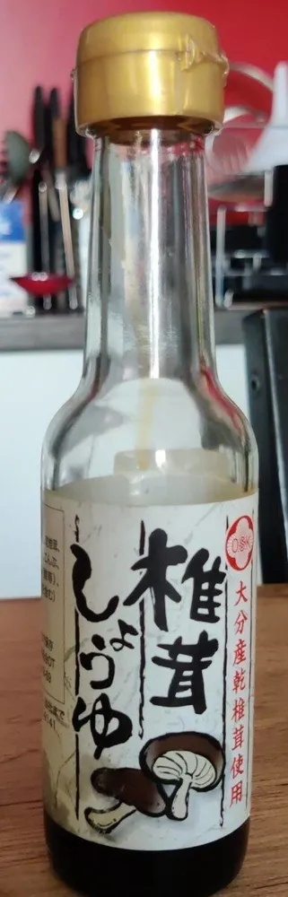 Sauce soja aux champignons shitake