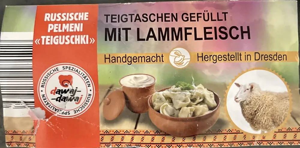 Teigtaschen Mit Lammfleisch