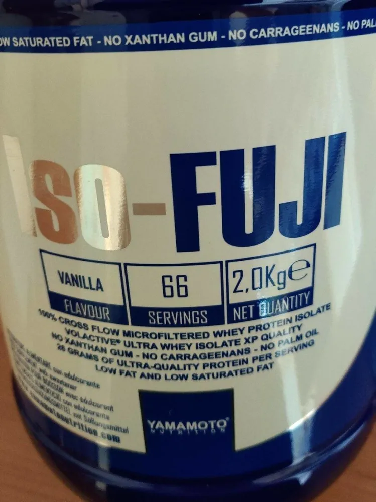Iso-fuji vanilla flavour
