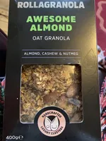 Rollergranola awesome almond oat granola