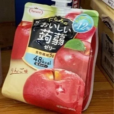 Gelee de konjac pomme