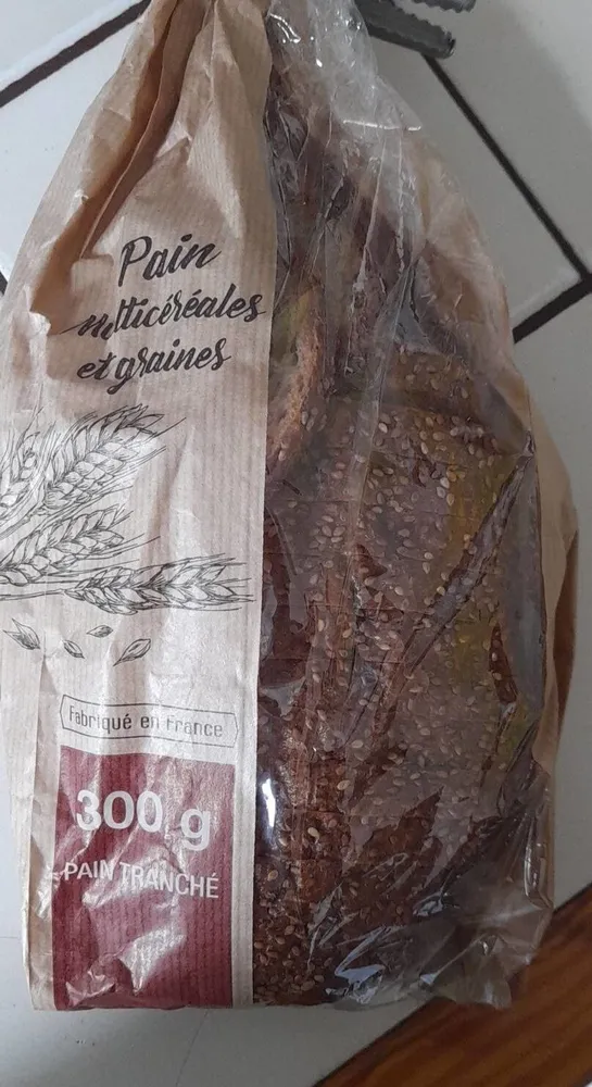Pain multicereales et graines