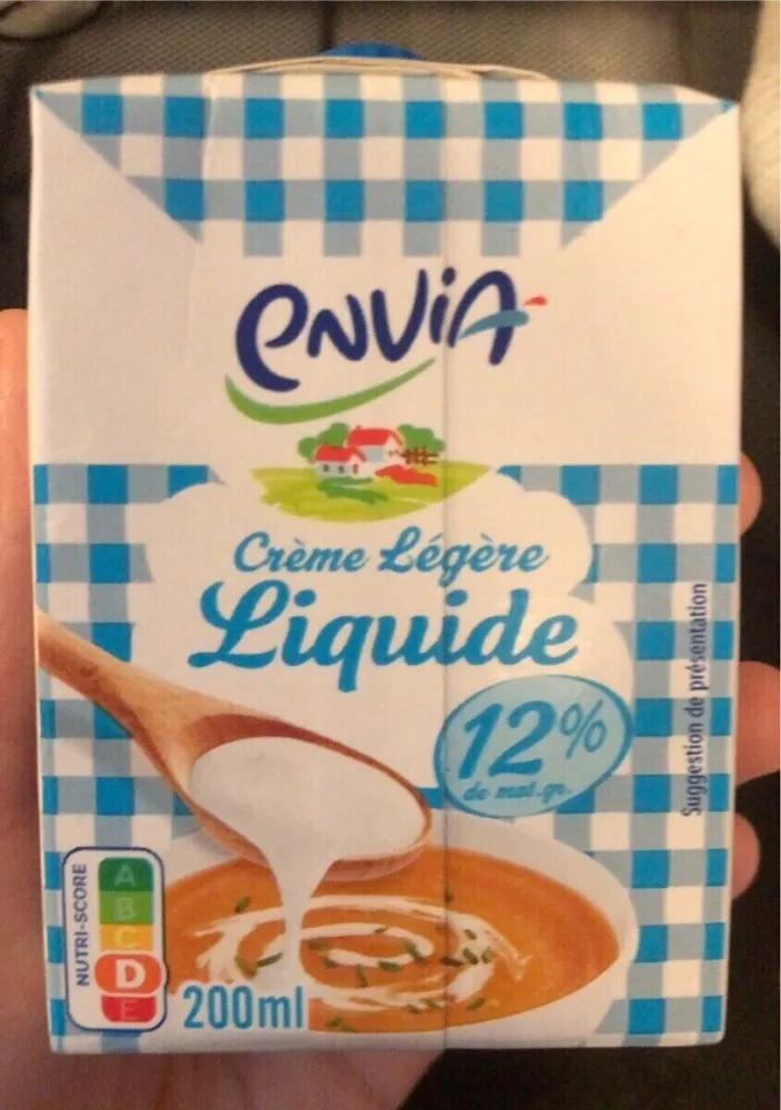 Crème légère liquide