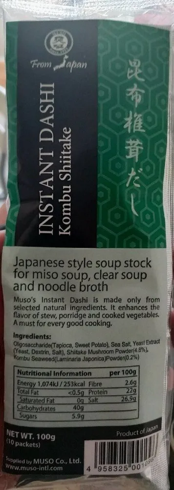 Instante dashi