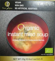 Organic instant miso soup