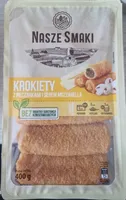 Krokiety z pieczarkami i serem mozzarella