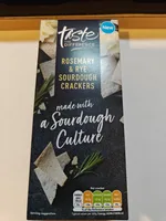 Rosemary & Rye Sourdough Crackers