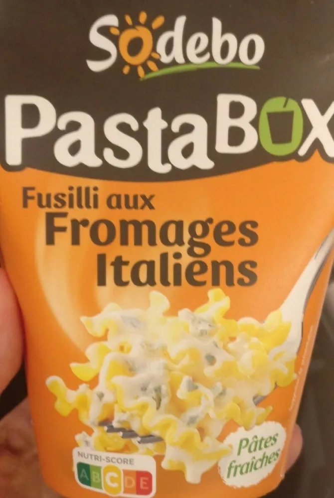 Pasta Box Fusilli Fromages Italiens