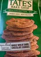 Whole wheat dark chocolate cookies