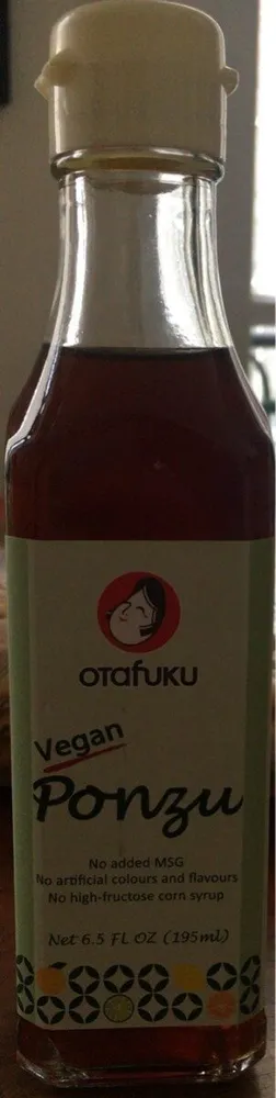 Vegan Ponzu