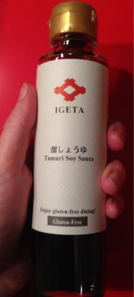 Tamari soy sauce