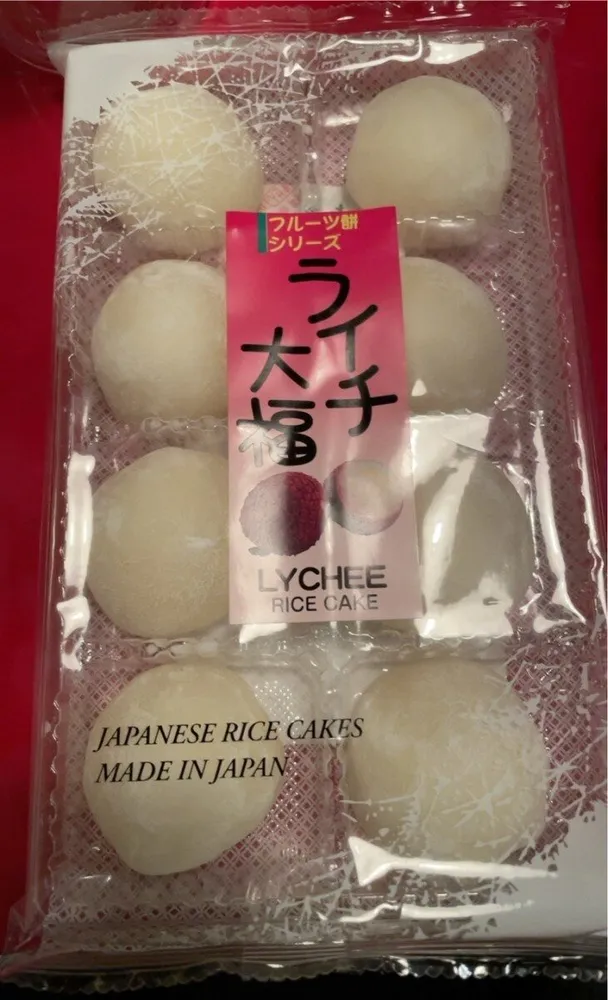Mochi au litchi