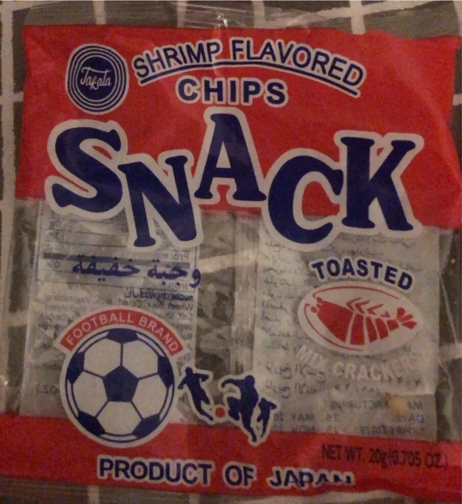 Snack Shrimp flavoured chips