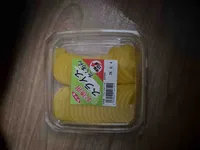Sliced pickled radish