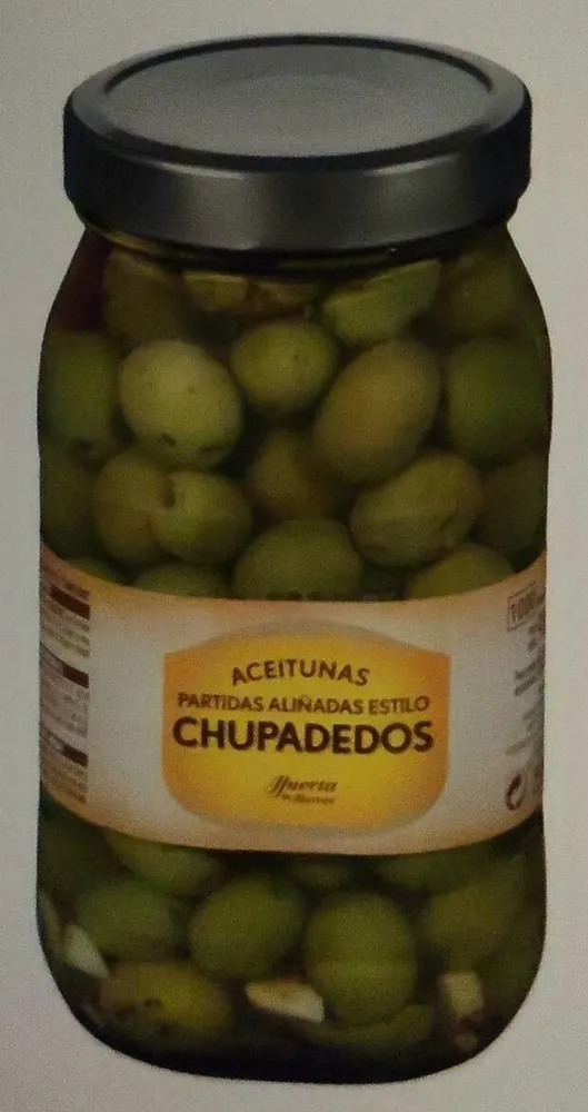Aceitunas chupadedos