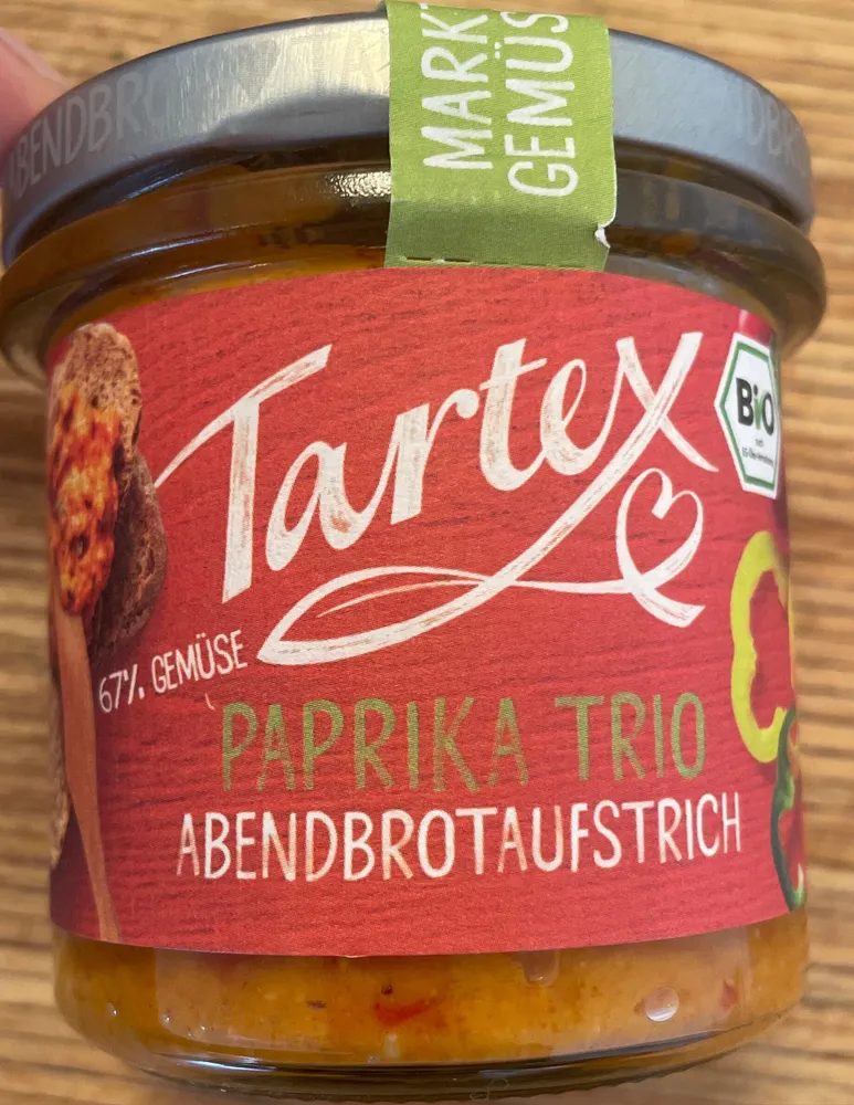 Paprika Trio Abendbrotaufstrich