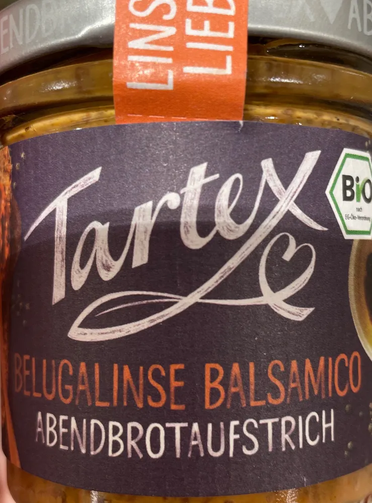Bio-Brotaufstrich - Belugalinse-Balsamico