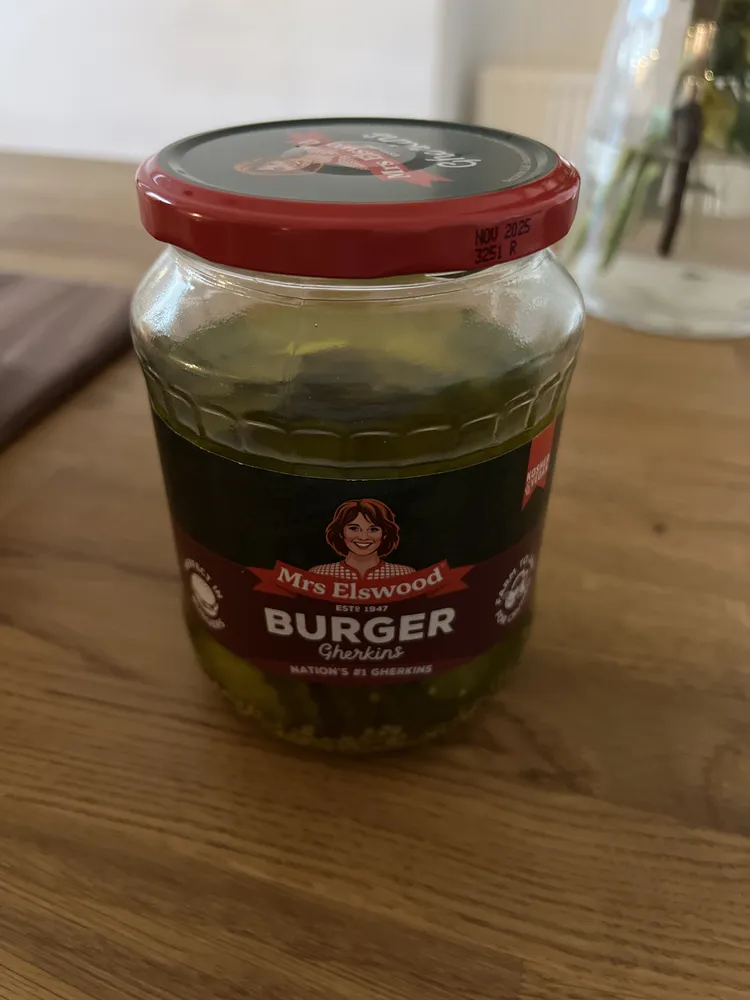 Burger Gherkins