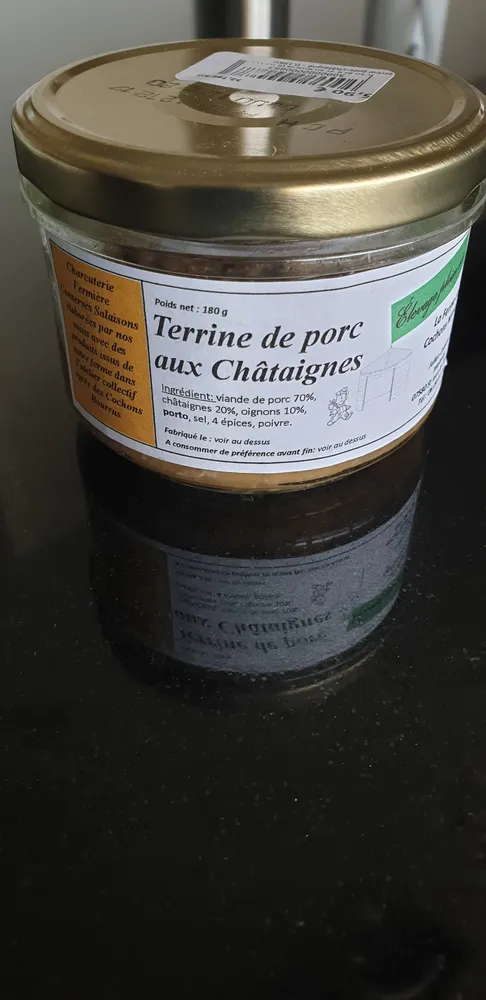 Terrine de porc aux châtaignes
