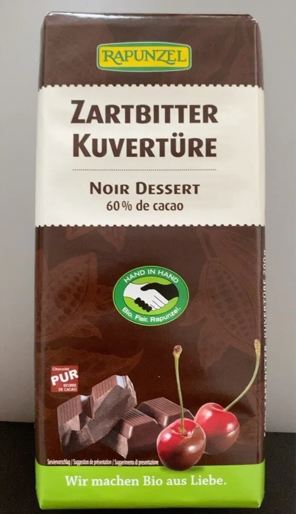 Zartbitter Kuvertüre