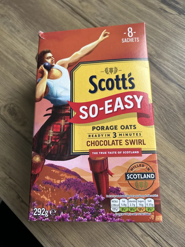So-Easy Porridge Oats Chocolate Swirl