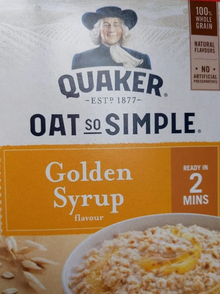 Oat So Simple Golden Syrup