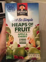 Quaker Oat So Simple Heaps Of Fruit App / Ch 8X36.1G