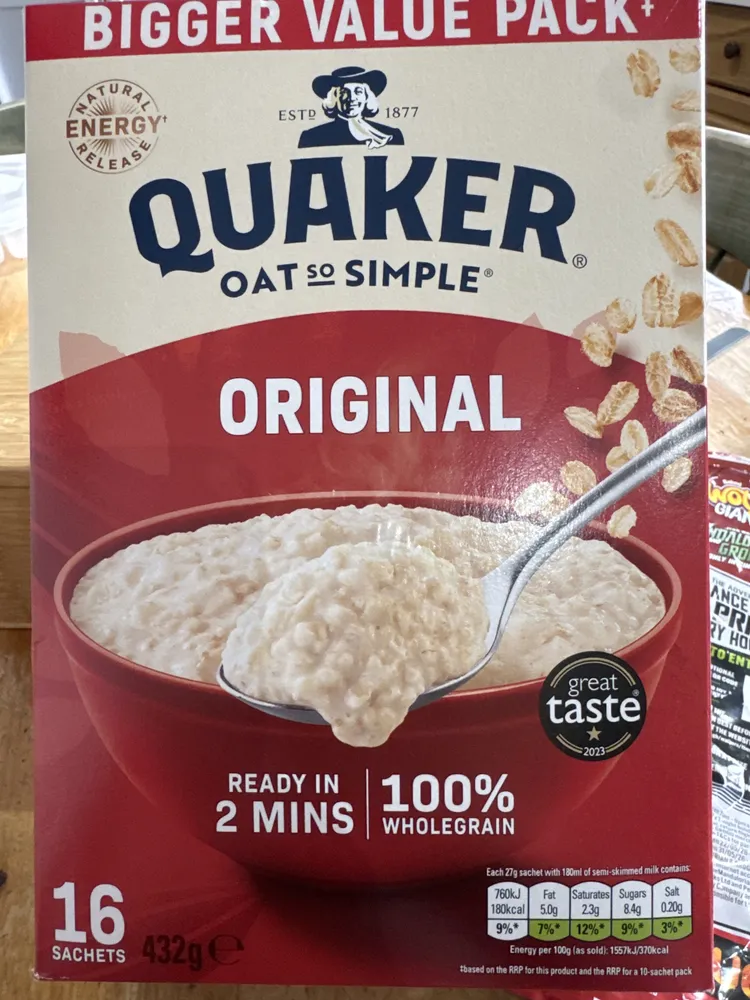 So Simple Original Porridge