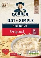 Quaker Oat So Simple Big Bowl Original Porridge