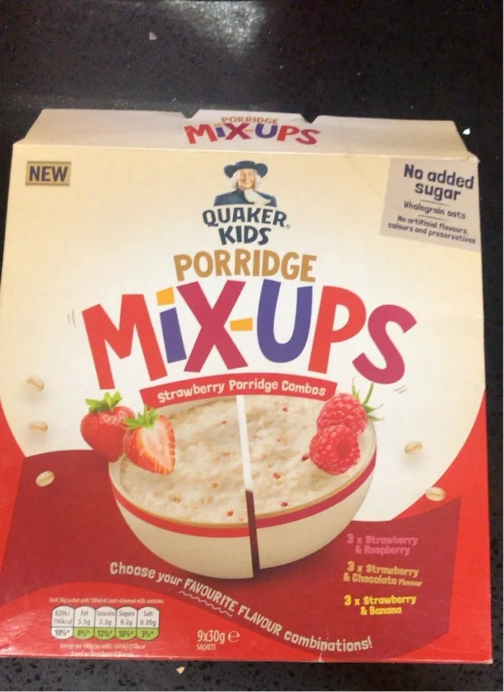 Porridge mix ups