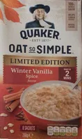 Oats so simple - Winter Vanilla Spice