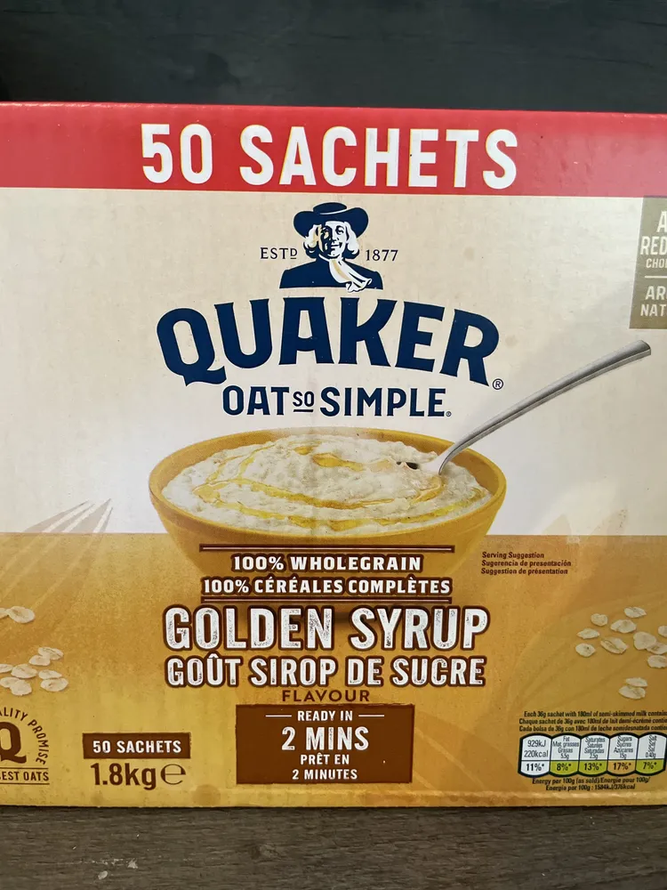 Oat So Simple Golden Syrup