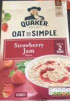 Strawberry jam oats