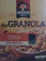 Quaker Oats Oat Granola Honey & Almond