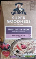Raspberry, Apple and Acai Porridge