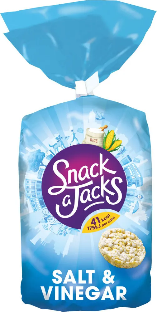 Jacks Salt & Vinegar Rice Cakes