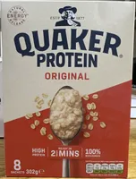 Quaker Protein Original Microwaveable Oats with Added Soy Protein