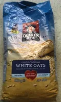 Quick cooking white oats